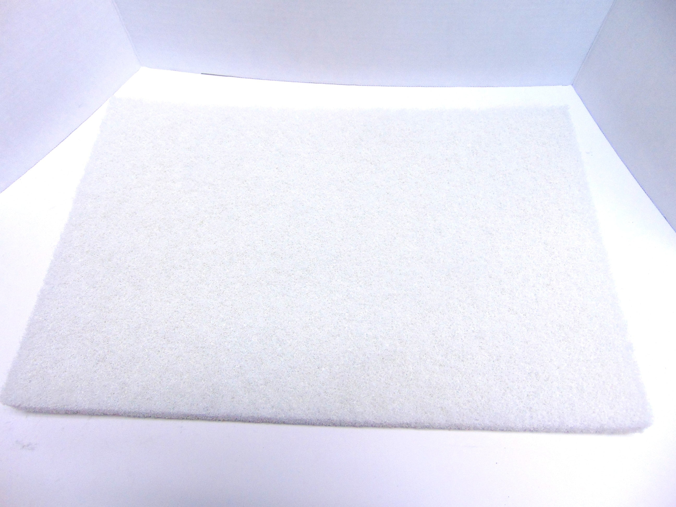 Tampon de papier abrasif 12" x 18" (blanc) (paquet de 5)